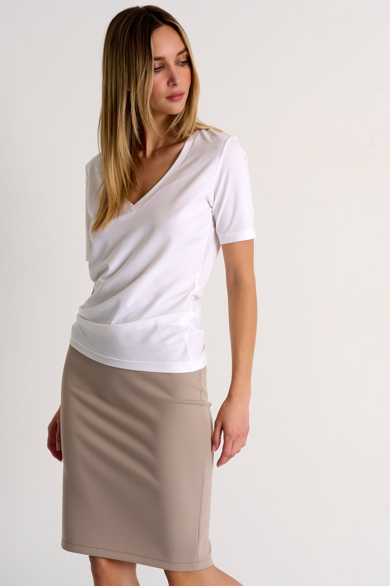 SHAN Haut col en V – Image 5