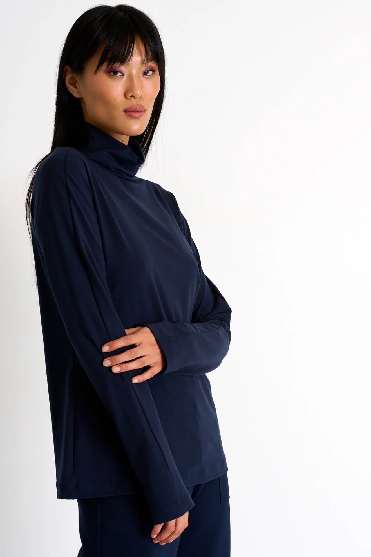 SHAN Haut classique à col roulé