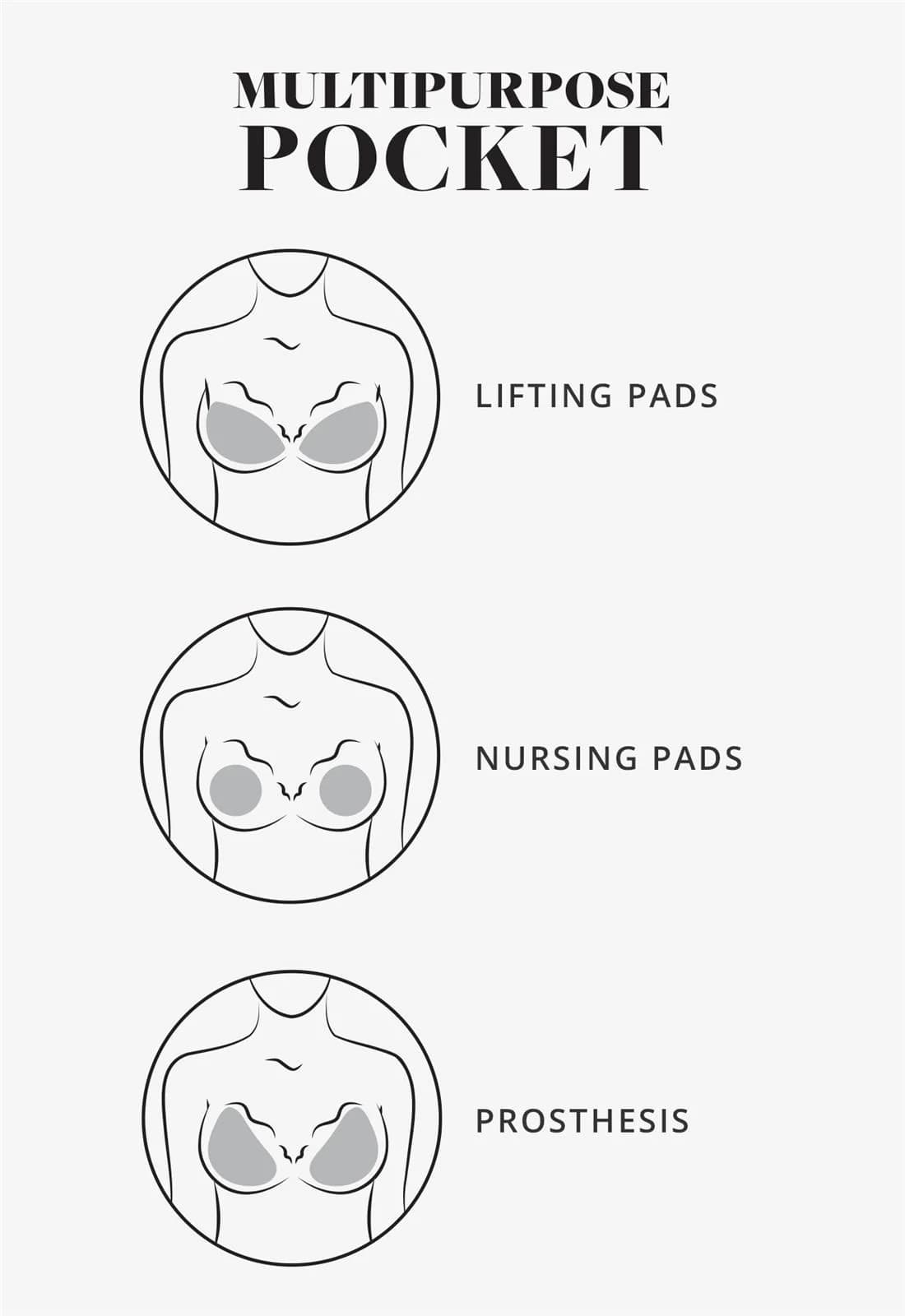 Montelle Nuisette Avec pochette au buste polyvalente – Image 4